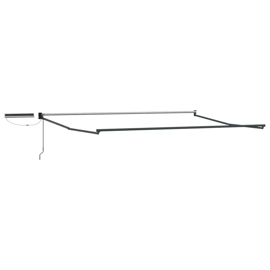 Tettuccio Elettrico Retrattile Verde, Bianco, Antracite 5 x 3 m 3420195 - Image 3