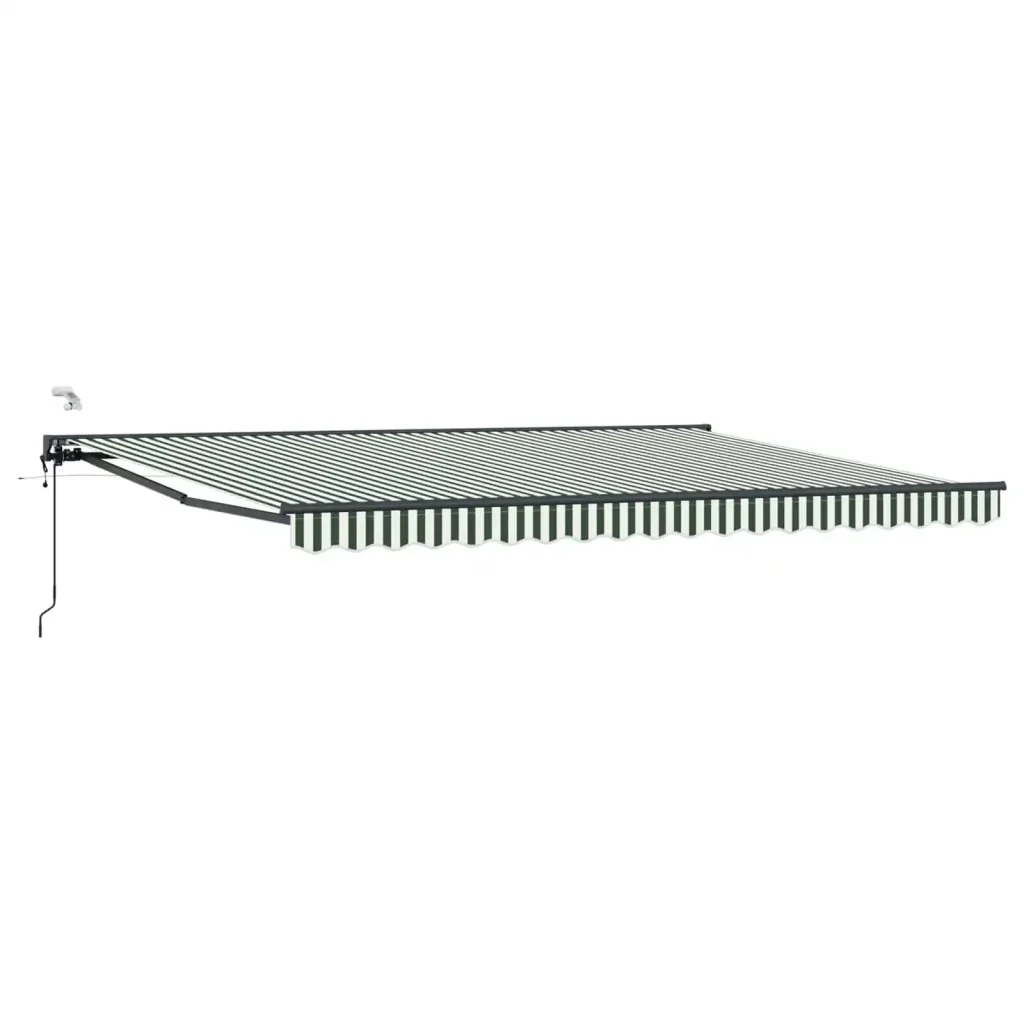 Tettuccio Elettrico Retrattile Verde, Bianco, Antracite 5 x 3 m 3421673 - Image 2