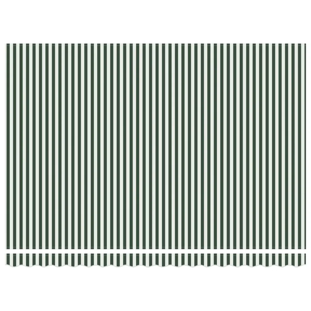 Tettuccio Elettrico Retrattile Verde e Bianco 5 x 3 m 3421901 - Image 6