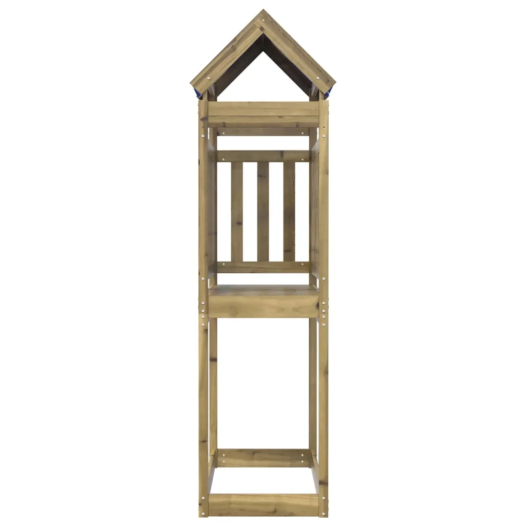 Torre da Gioco Marrone Legno Impregnato Solido - Image 3