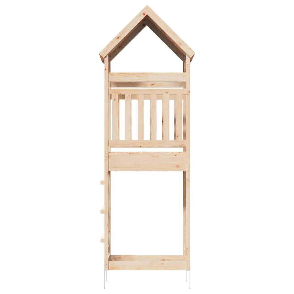 Torre da Gioco per Esterni Naturale Legno di pino massiccio 826529 - Image 3