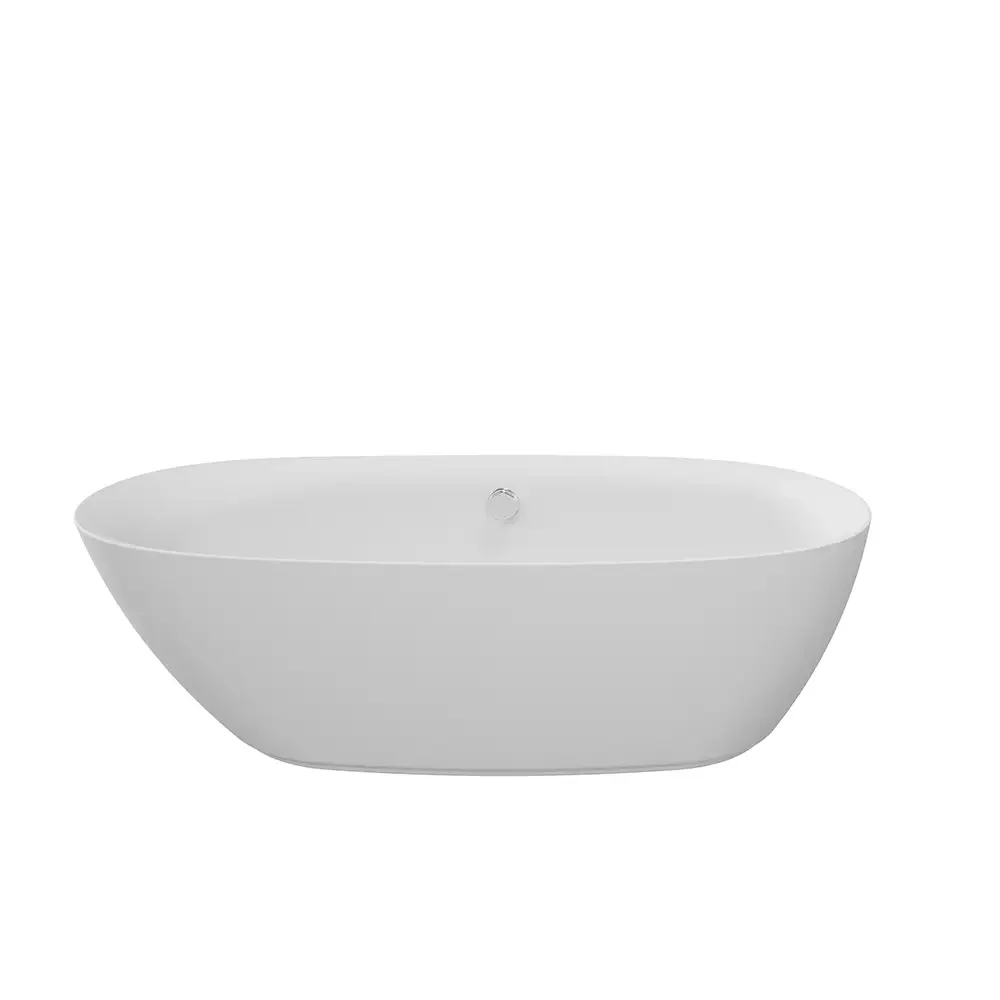 Vasca da bagno freestanding 180 cm acrilico bianco lucido centro stanza | Margherita - Image 2