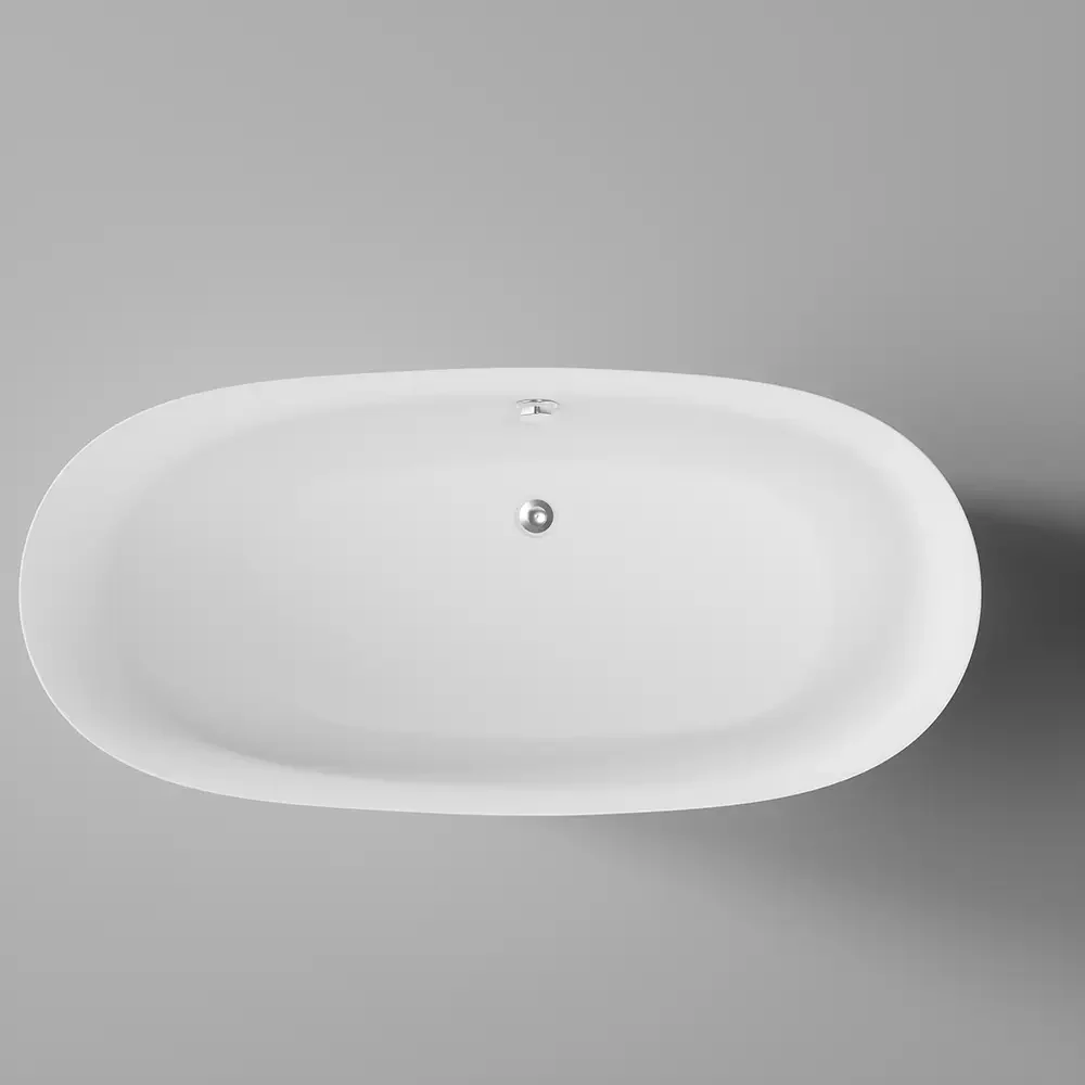 Vasca da bagno freestanding 180 cm acrilico bianco lucido centro stanza | Margherita - Image 3