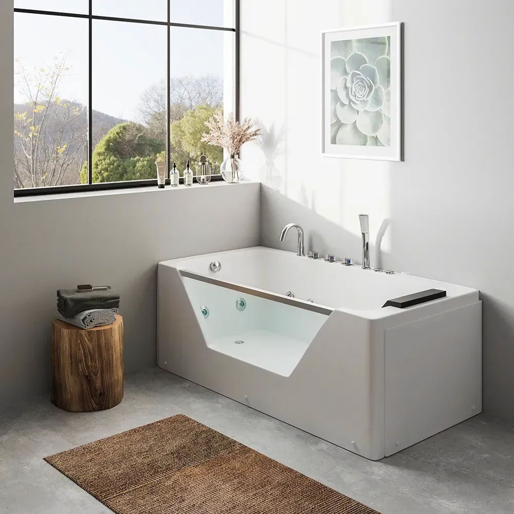 Vasca idromassaggio per interno 170x80 cm design moderno | Chill Eco - Image 2