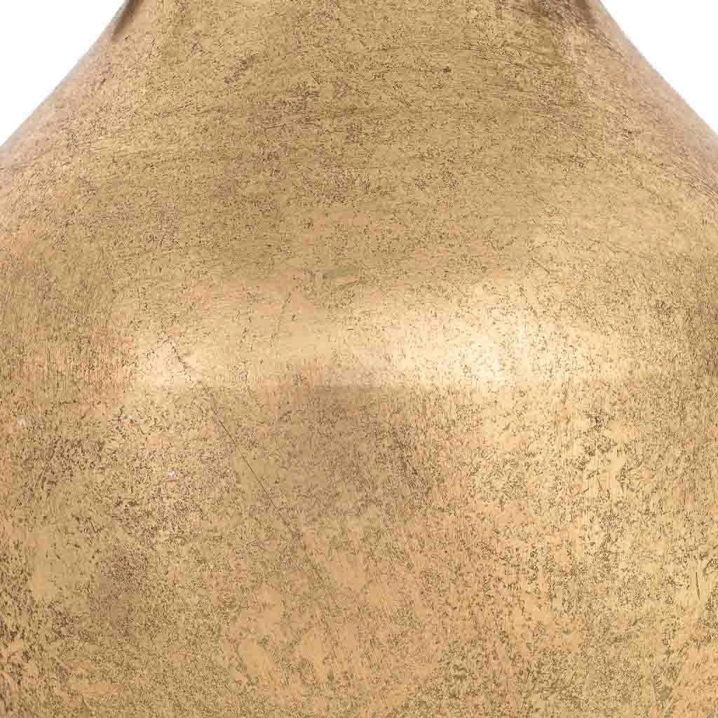 Vaso in metallo dorato 16x15x35h cm - Image 7
