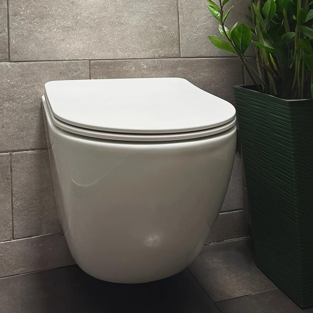 Vaso Wc Sospeso Rea Carlo Mini Tornado Rimless Flat N - Image 10