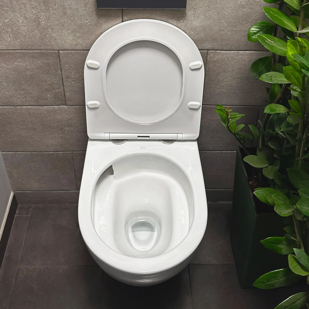 Vaso Wc Sospeso Rea Carlo Mini Tornado Rimless Flat N - Image 3