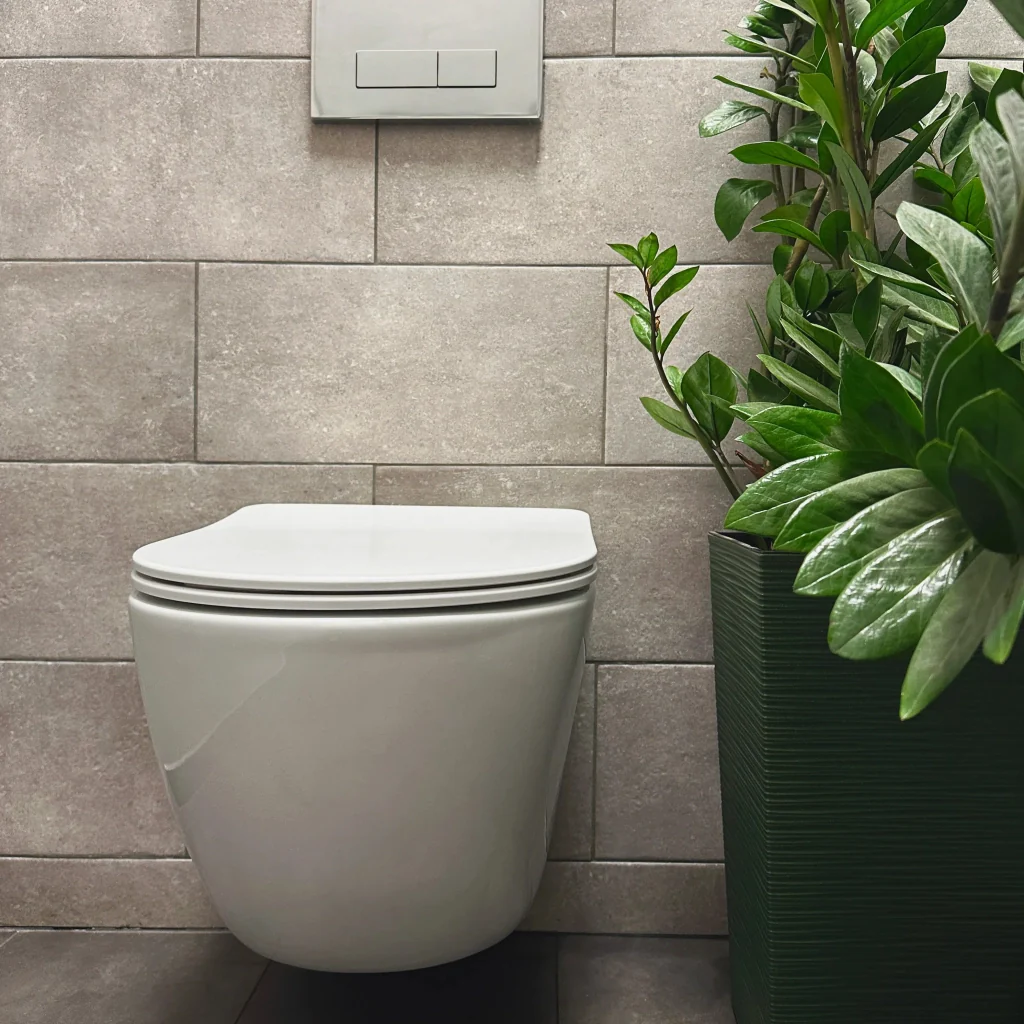Vaso Wc Sospeso Rea Carlo Mini Tornado Rimless Flat N - Image 6