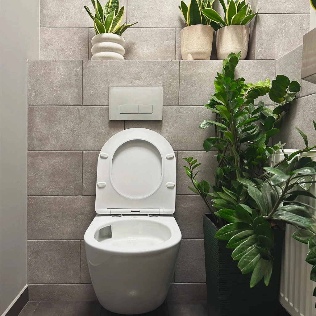 Vaso Wc Sospeso Rea Carlo Mini Tornado Rimless Flat N - Image 8