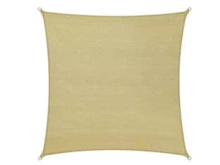 VELA OMBREGGIANTE HDPE QUADRA BEIGE mt.3,6x3,6 VETTE
