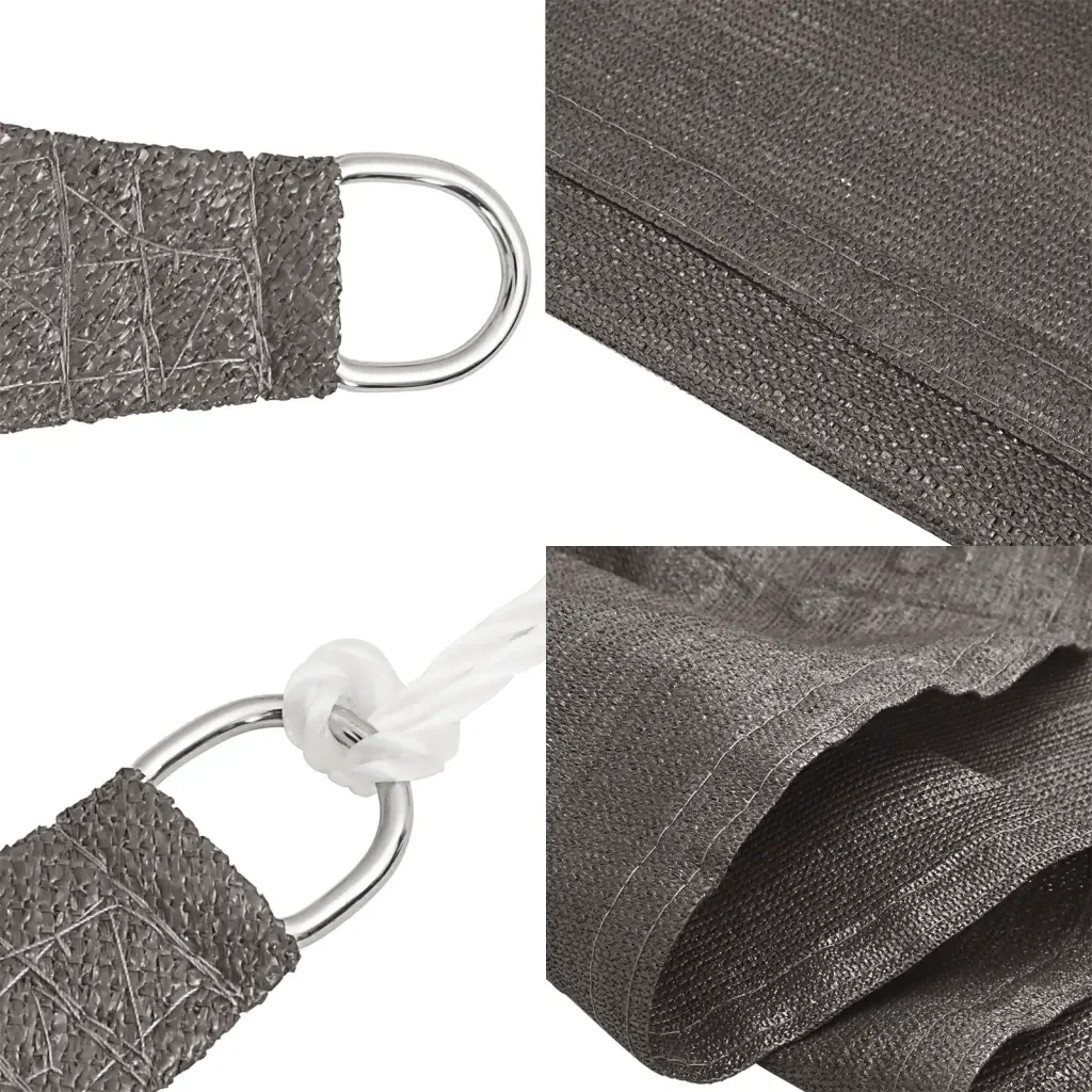 Vela Parasole 160 g/mÂ² Antracite 4x5 m in HDPE - Image 6
