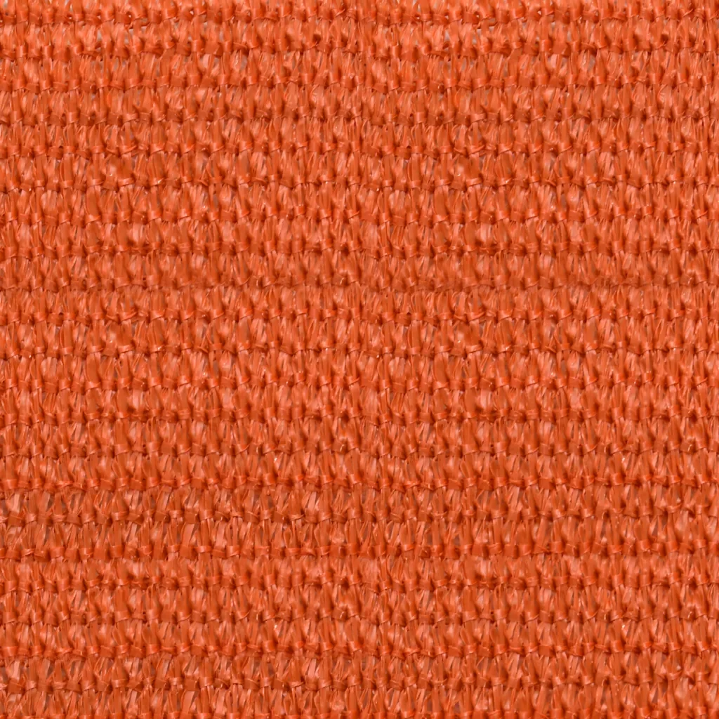 Vela Parasole 160 g/m² Arancione 4x4x5,8 m in HDPE 311699 - Image 9