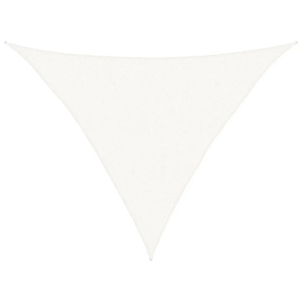 Vela Parasole 160 g/m² Bianca 2,5x2,5x3,5 m in HDPE 311251 - Image 2