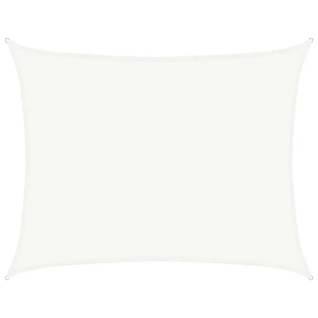Vela Parasole 160 g/m² Bianca 6x8 m in HDPE 311250 - Image 2