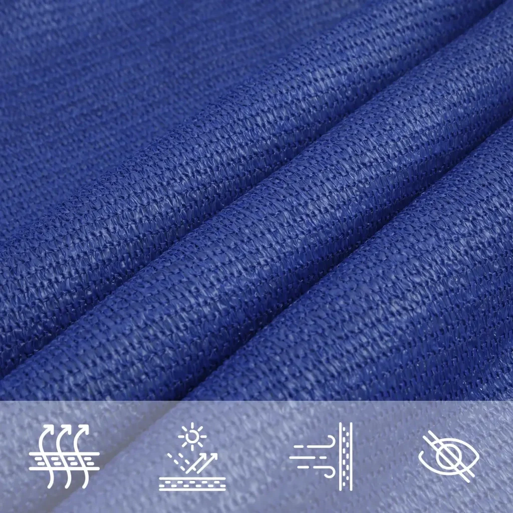 Vela Parasole 160 g/m² Blu 2,5x4 m in HDPE 311509 - Image 5