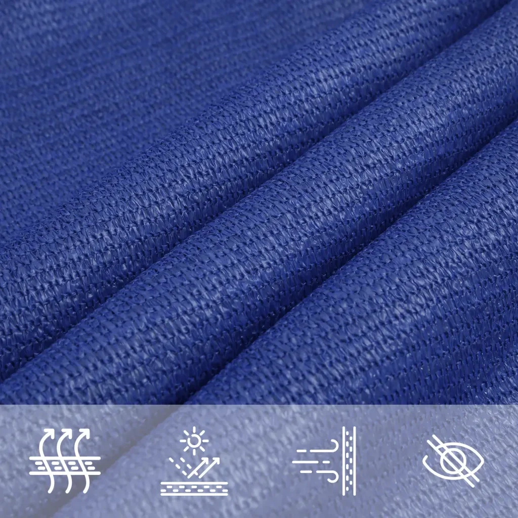 Vela Parasole 160 g/m² Blu 2x4 m in HDPE 311504 - Image 5