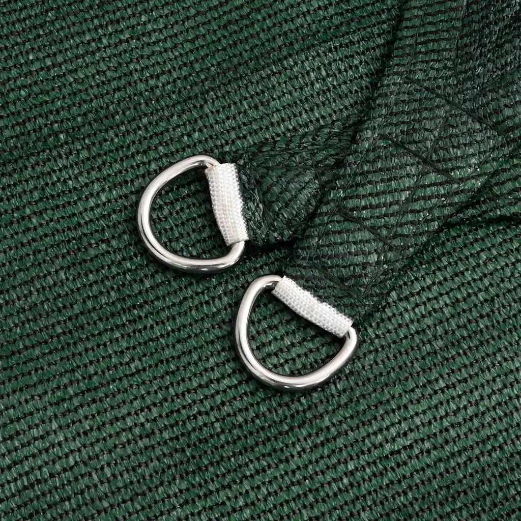 Vela Parasole 160 g/m² Trapezio Verde Scuro 4/5x3 m in HDPE - Image 5