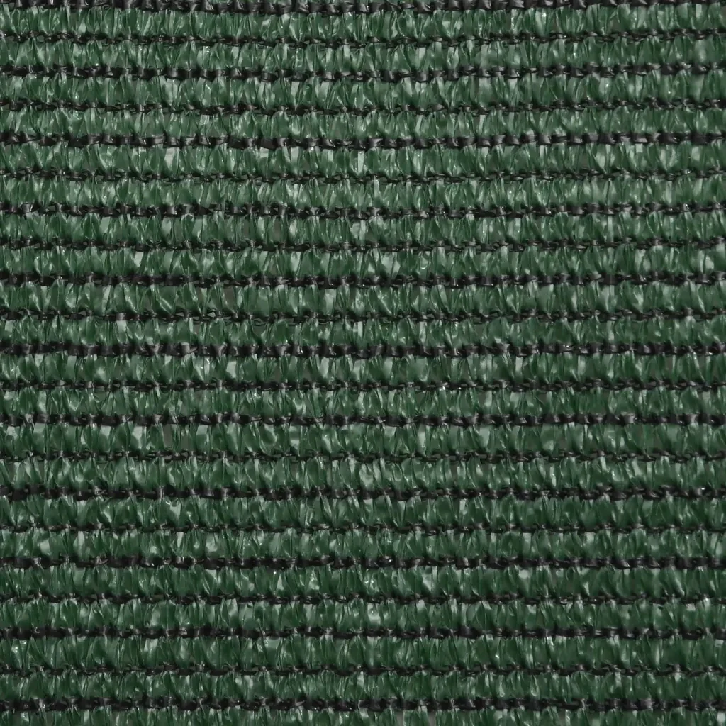 Vela Parasole 160 g/m² Verde Scuro 3/4x3 m in HDPE 311489 - Image 9