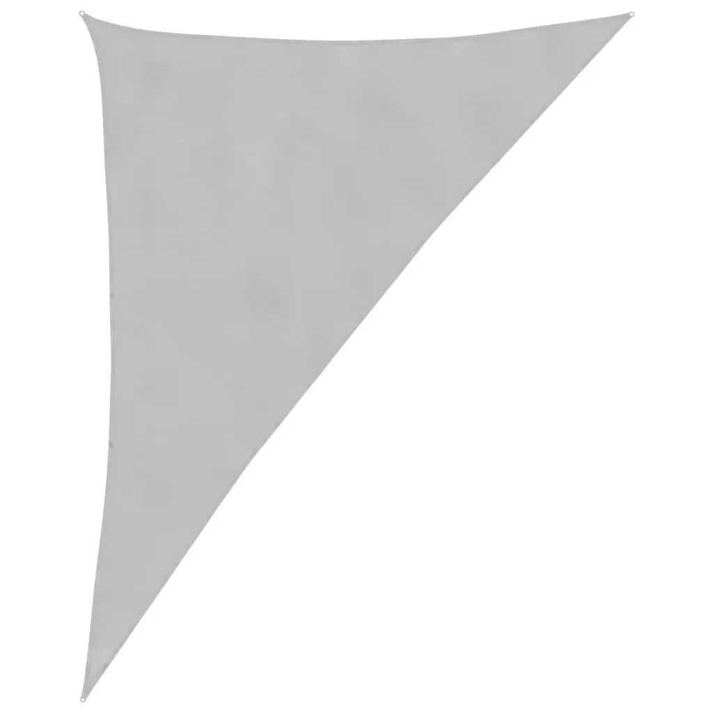 Vela Parasole Grigio Chiaro 4x5x6,4 m 100% Poliestere Oxford - Image 2