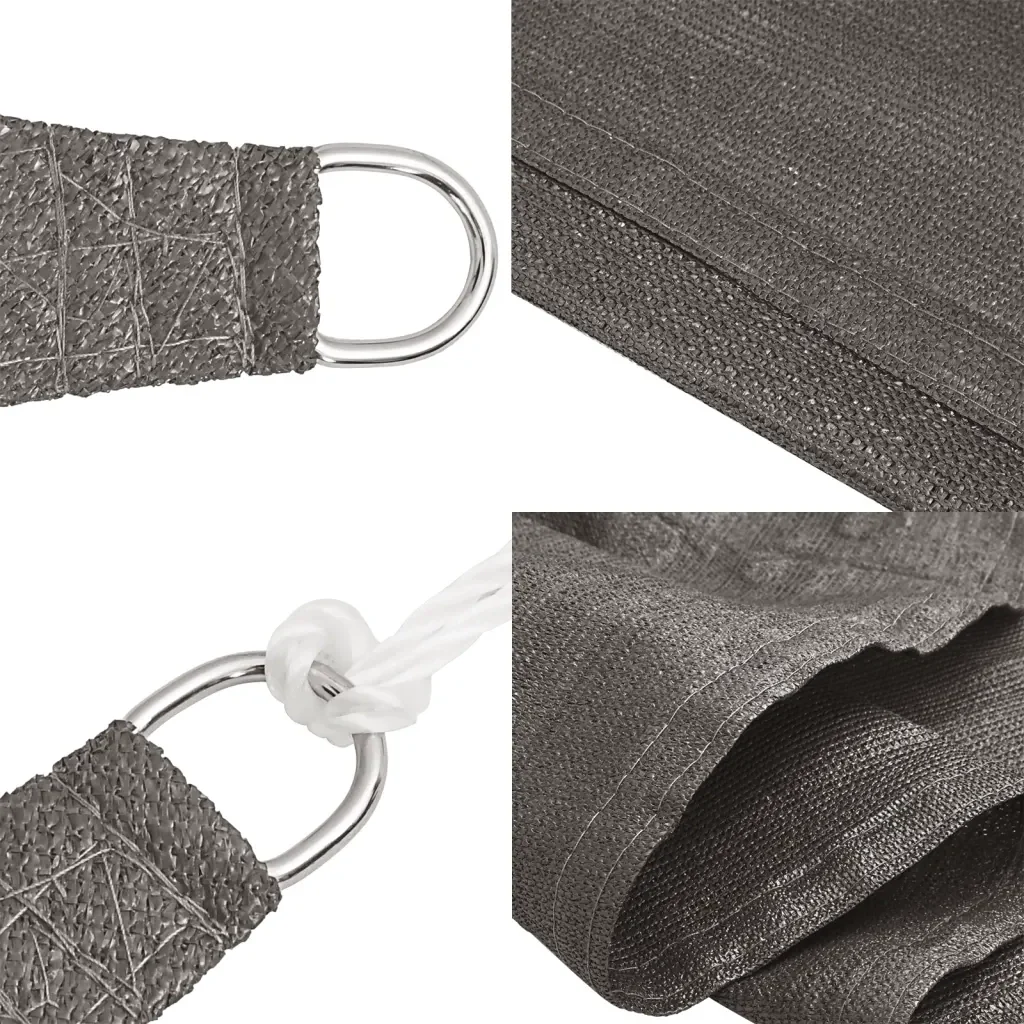 Vela Parasole in HDPE 2x3,5 m Antracite - Image 6