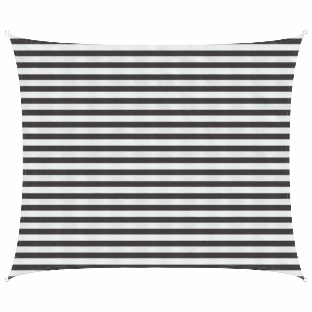 Vela Parasole | Telo Ombra | Vela da ombra Antracite e Bianco 2,5 x 3,5 m HDPE - Image 2