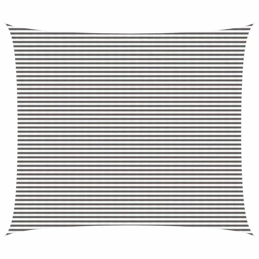 Vela Parasole | Telo Ombra | Vela da ombra Grigio chiaro e bianco 6 x 7 m HDPE - Image 2