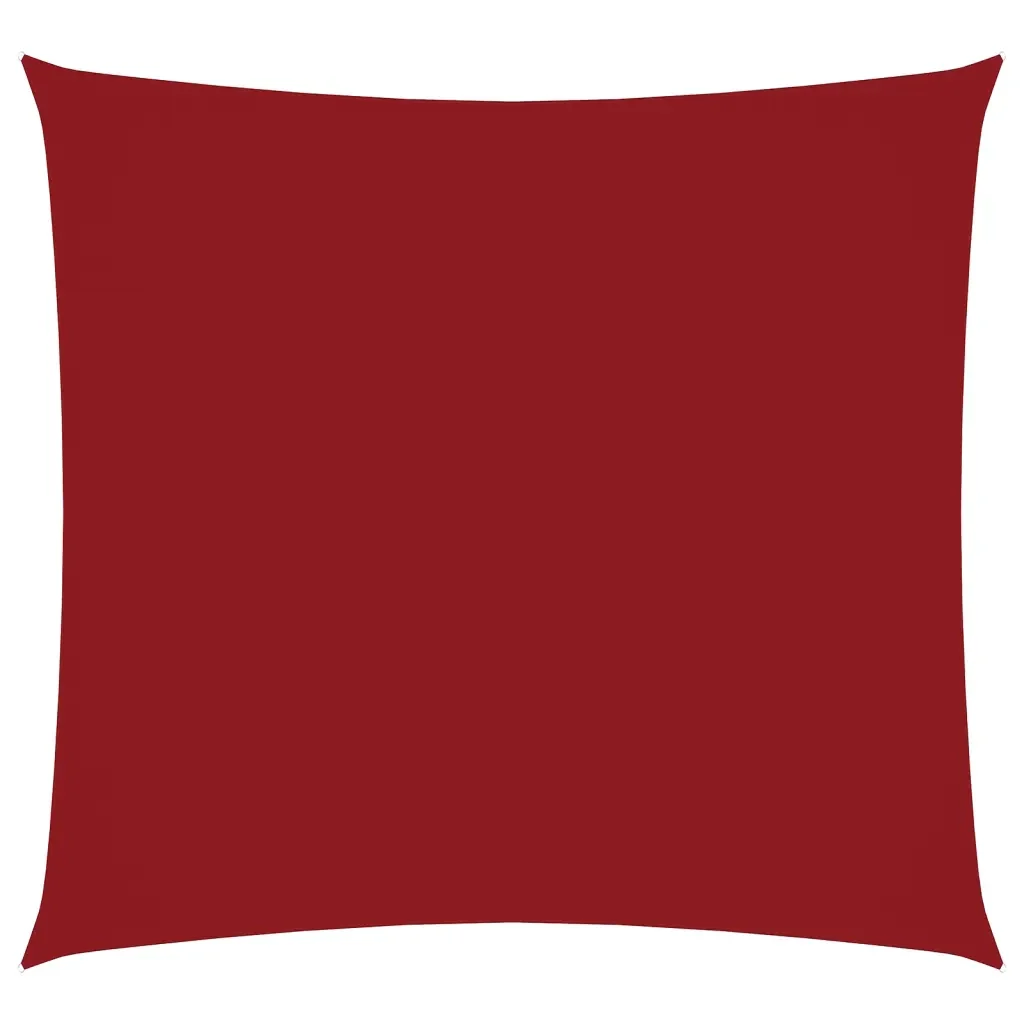 Vela Parasole | Telo Ombra | Vela da ombra in Tela Oxford Quadrata 2,5x2,5 m Rossa