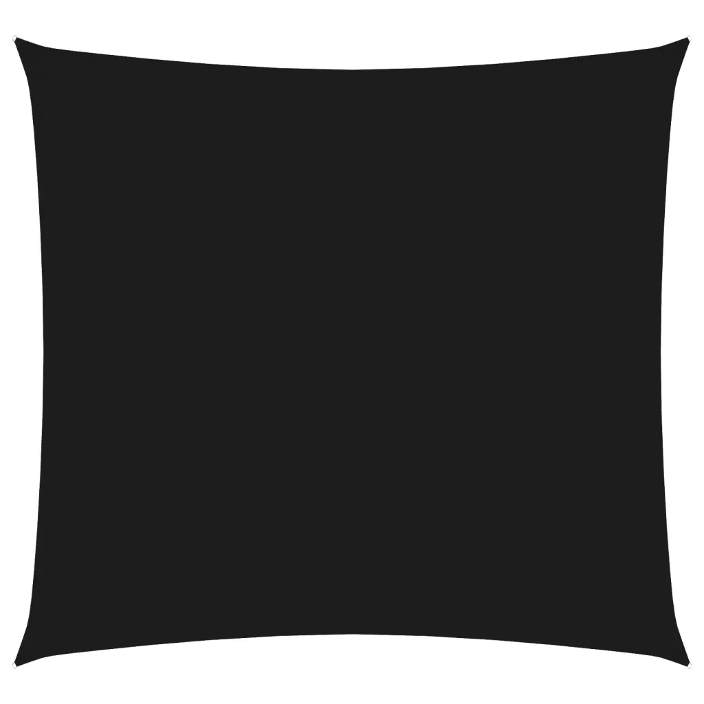 Vela Parasole | Telo Ombra | Vela da ombra in Tela Oxford Quadrata 3,6x3,6 m Nera