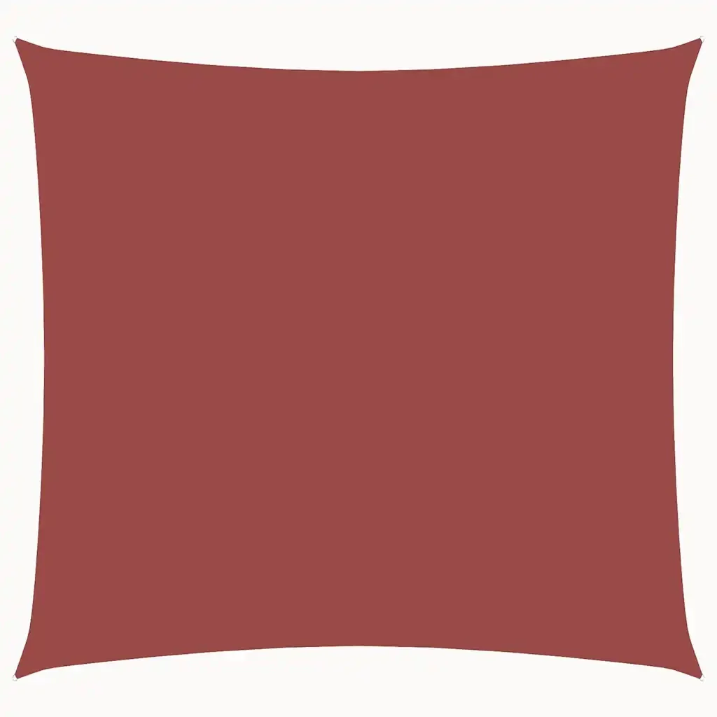 Vela Parasole | Telo Ombra | Vela da ombra in Tela Oxford Quadrata 3x3 m Terracotta