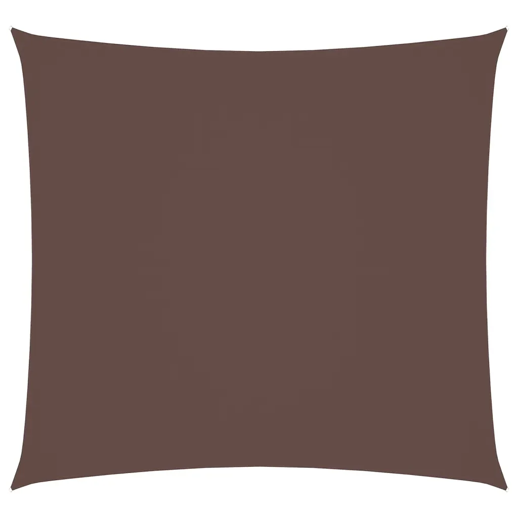 Vela Parasole | Telo Ombra | Vela da ombra in Tela Oxford Quadrata 4x4 m Marrone