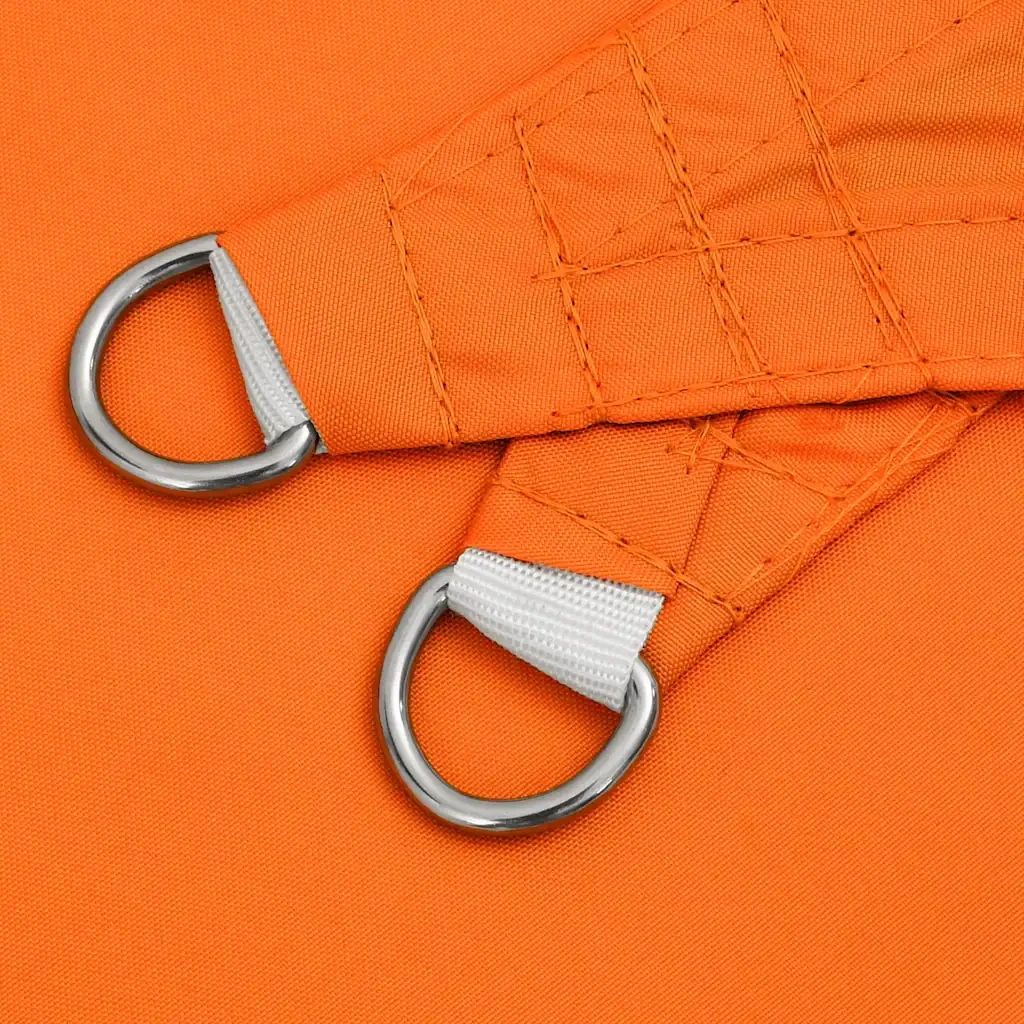 Vela Parasole | Telo Ombra | Vela da ombra in Tela Oxford Quadrata 5x5 m Arancione - Image 6