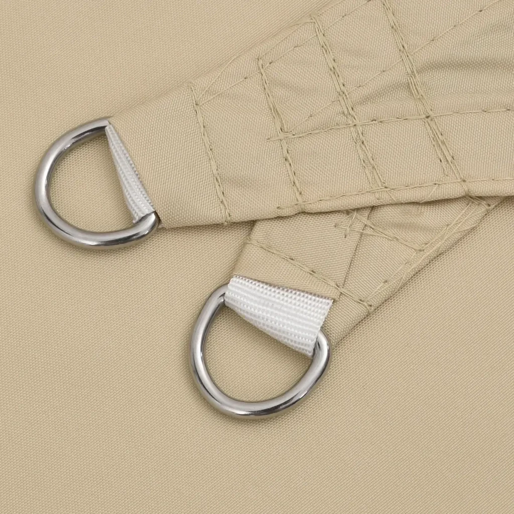 Vela Parasole | Telo Ombra | Vela da ombra in Tela Oxford Quadrata 5x5 m Beige - Image 6