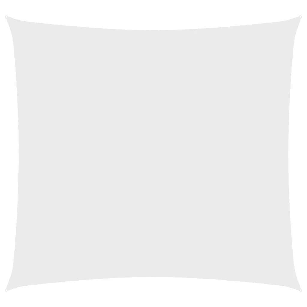 Vela Parasole | Telo Ombra | Vela da ombra in Tela Oxford Quadrata 5x5 m Bianco