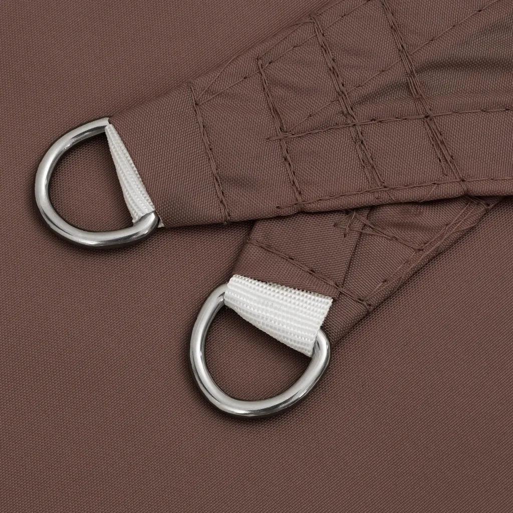 Vela Parasole | Telo Ombra | Vela da ombra in Tela Oxford Quadrata 5x5 m Marrone - Image 6