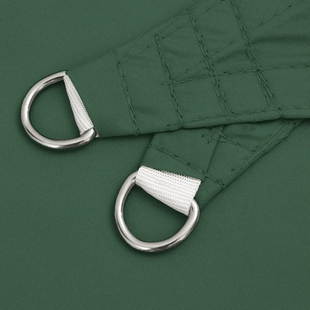 Vela Parasole | Telo Ombra | Vela da ombra in Tela Oxford Quadrata 5x5 m Verde Scuro - Image 5
