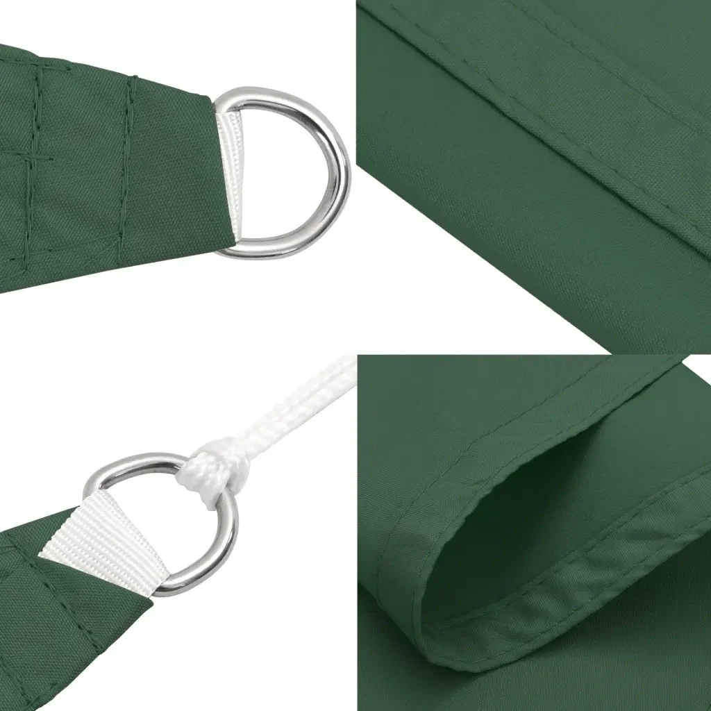 Vela Parasole | Telo Ombra | Vela da ombra in Tela Oxford Quadrata 5x5 m Verde Scuro - Image 6