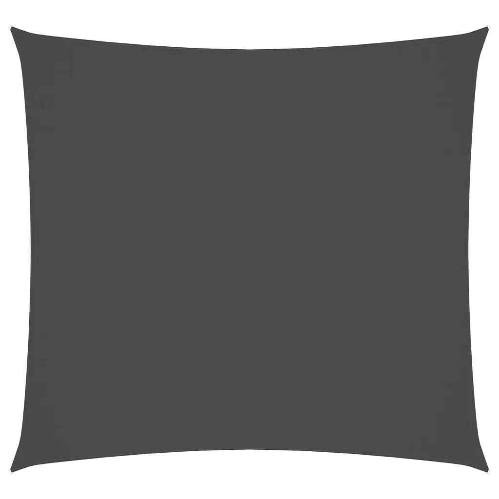 Vela Parasole | Telo Ombra | Vela da ombra in Tela Oxford Quadrata 6x6 m Antracite