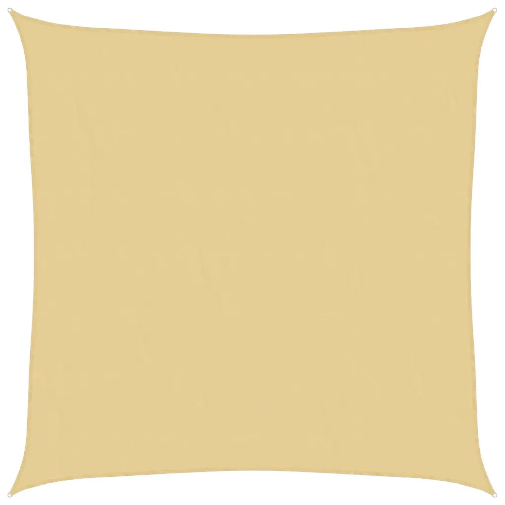 Vela Parasole | Telo Ombra | Vela da ombra Sabbia 4x4 m 100% Poliestere Oxford
