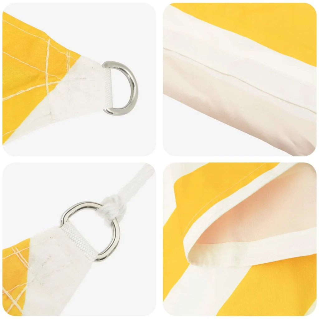 Vela Parasole | Telo Ombra | Vela da ombra solare 4,5 x 2,5 m 100% Poliestere Oxford - Image 4
