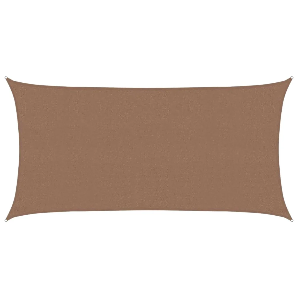 Vela Parasole | Telo Ombra | Vela da ombra Tortora 2 x 6 m HDPE - Image 2