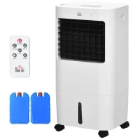 Ventilaore Portatile Mobile 3 in 1 con Oscillazione, 3 Velocità, Telecomando, Timer 8H, Bianco - Image 5