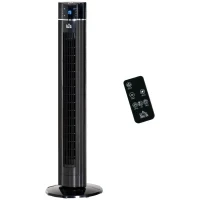 Ventilatore a Colonna 60W con 3 Velocità, 3 Modalità e Timer 8h, in ABS, Ø32x106.8 cm, Nero - Image 10