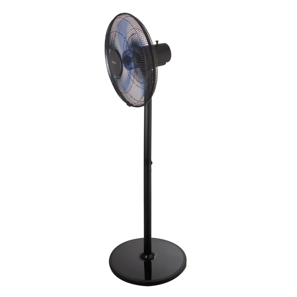 Ventilatore a piantana 16 pollici 40cm, 5 pale con oscillazione, altezza regolabile 130cm, 3 velocità 50W - SOGO - Image 4
