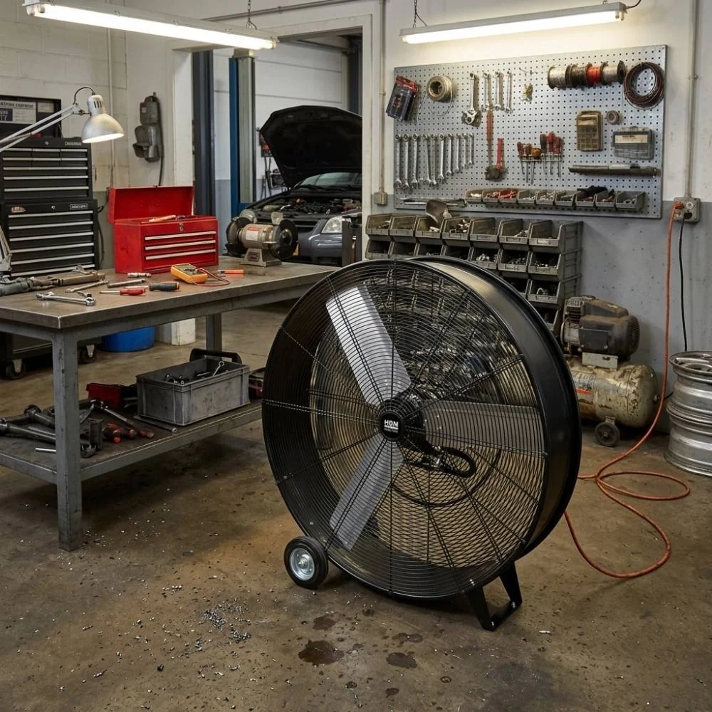 Ventilatore da terra industriale zephir zdm90cm potente e versatile - Image 5