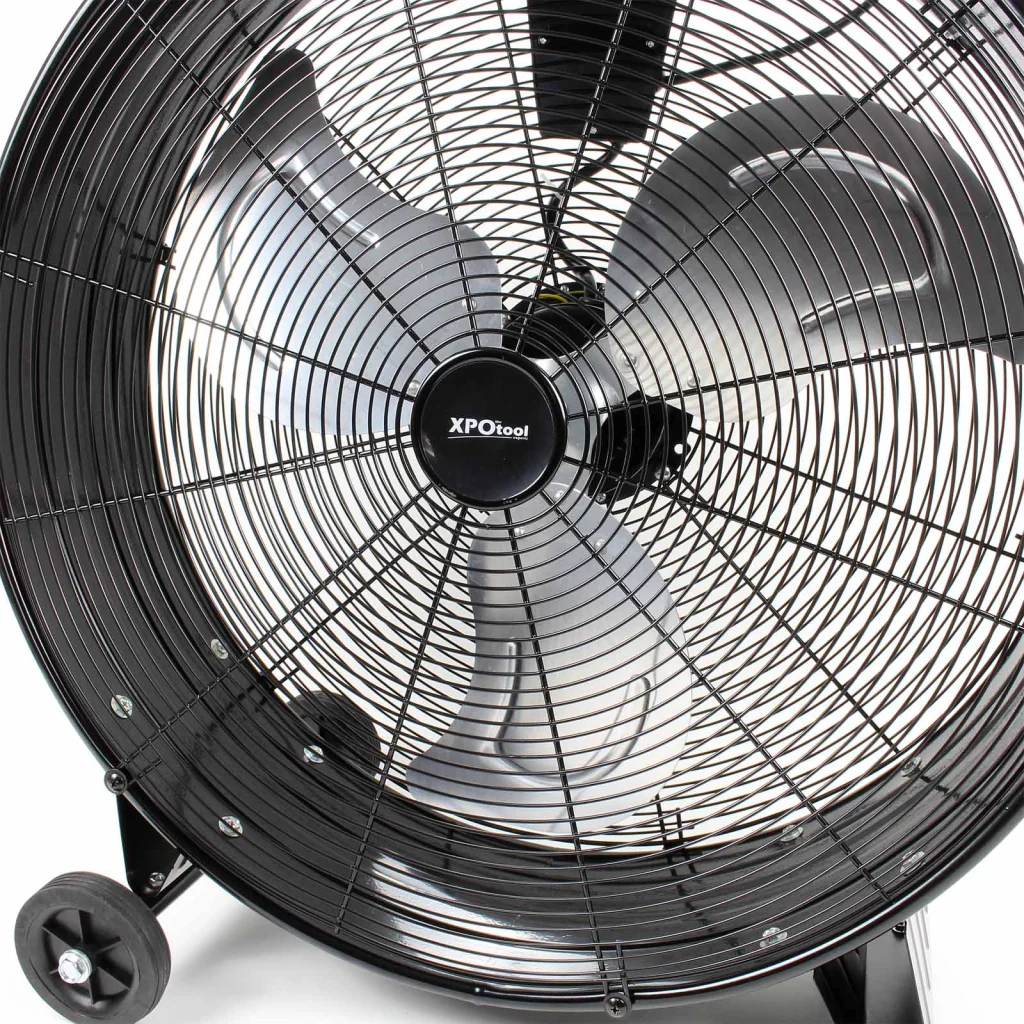 Ventilatore industriale 60 cm 180 W Ventilatore a tamburo da pavimento portatile con cavo e 3 velocità - Image 5