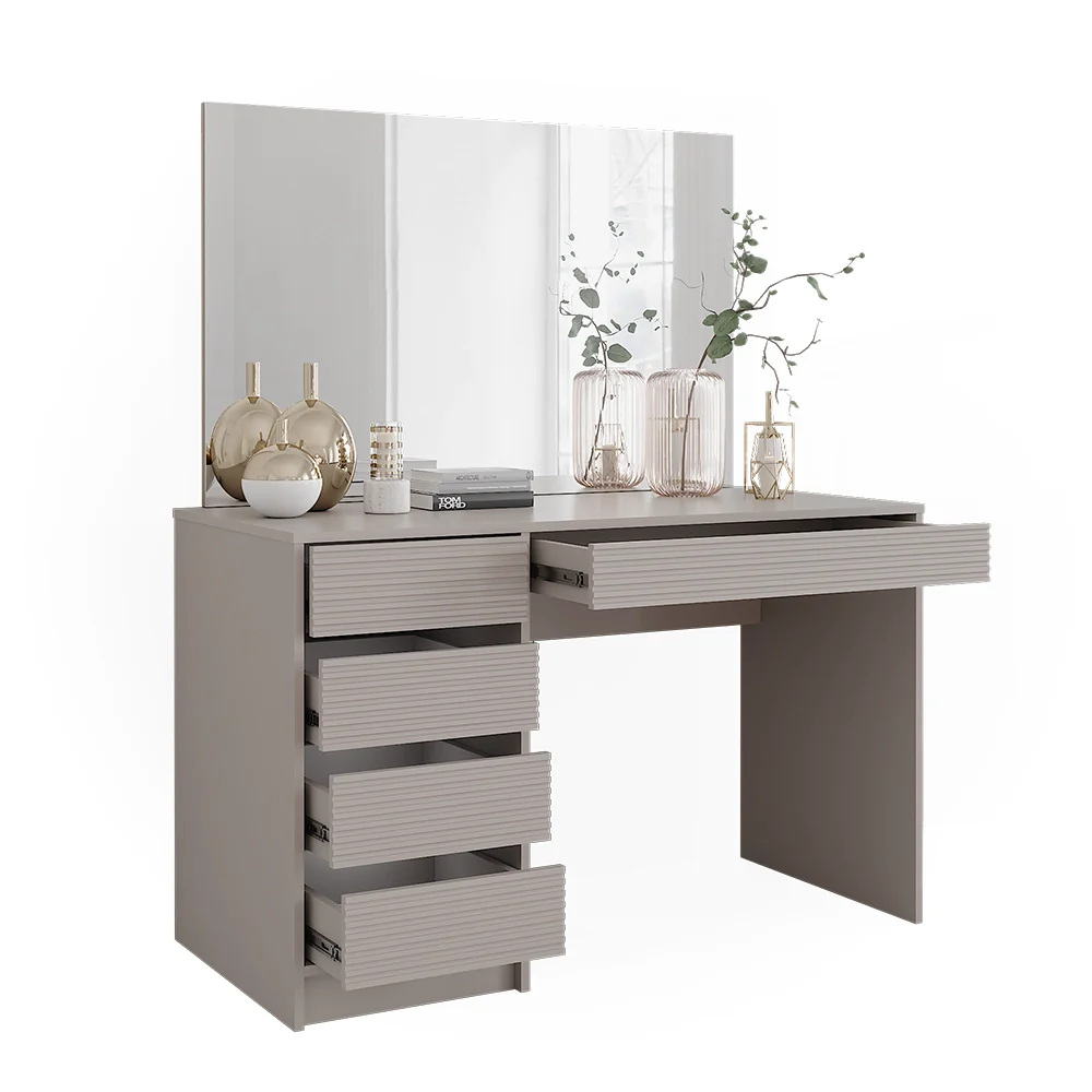 Tavolo da toilette Sherry Cachemire 120 cm con specchio Vicco - Image 7