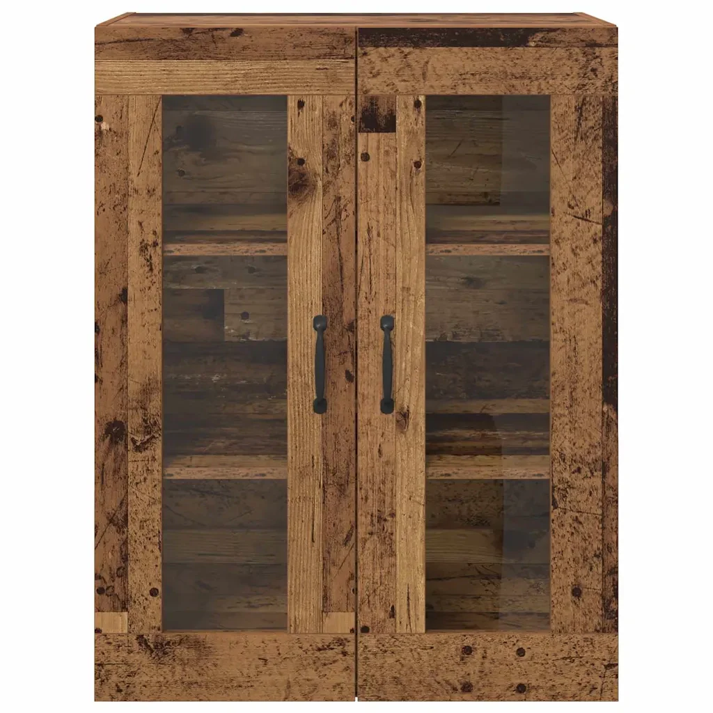 Armadi da Muro 2 pcs Legno vecchio 69,5 x 34 x 90 cm - Image 7