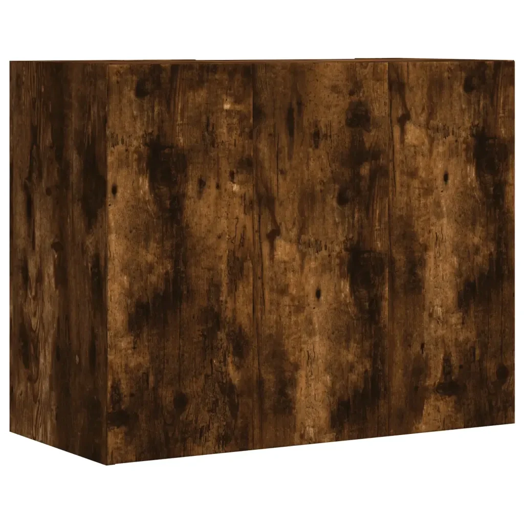 vidaXL Armadietto a Muro Rovere Fumo 75x35x60 cm in Truciolato - Image 5
