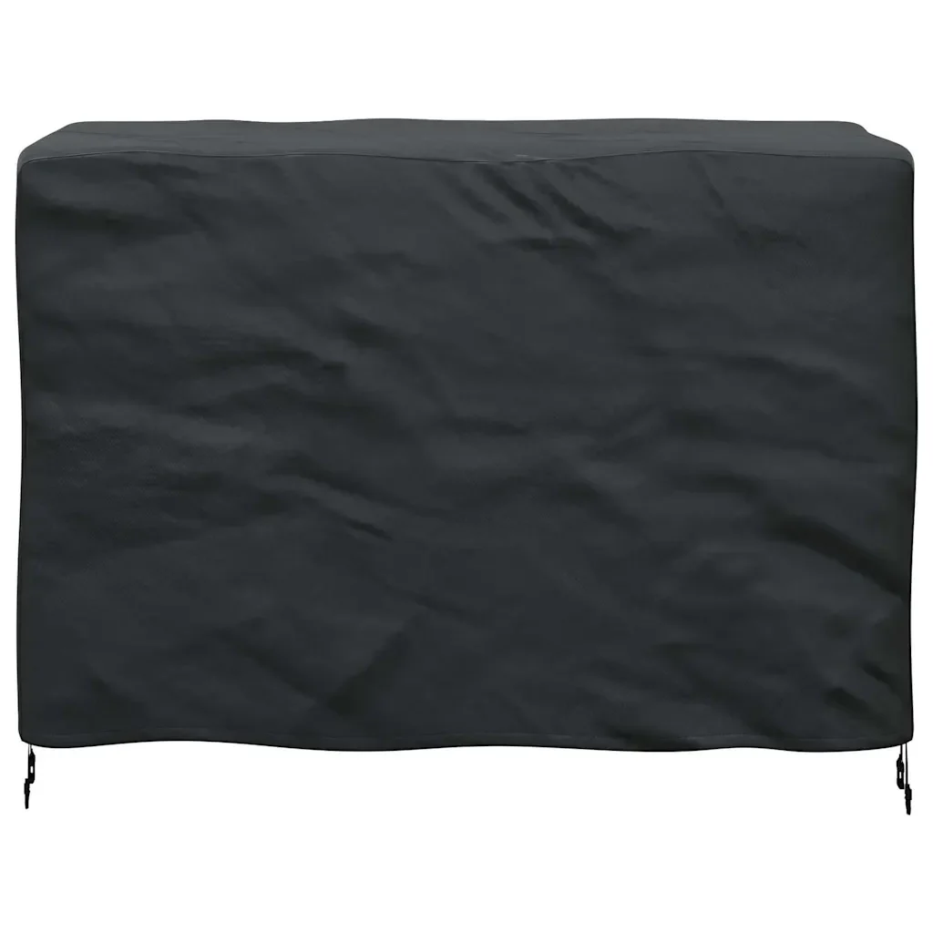 vidaXL Copertura per mobili da esterno Nero 140 x 70 x 90 cm 210D - Image 5