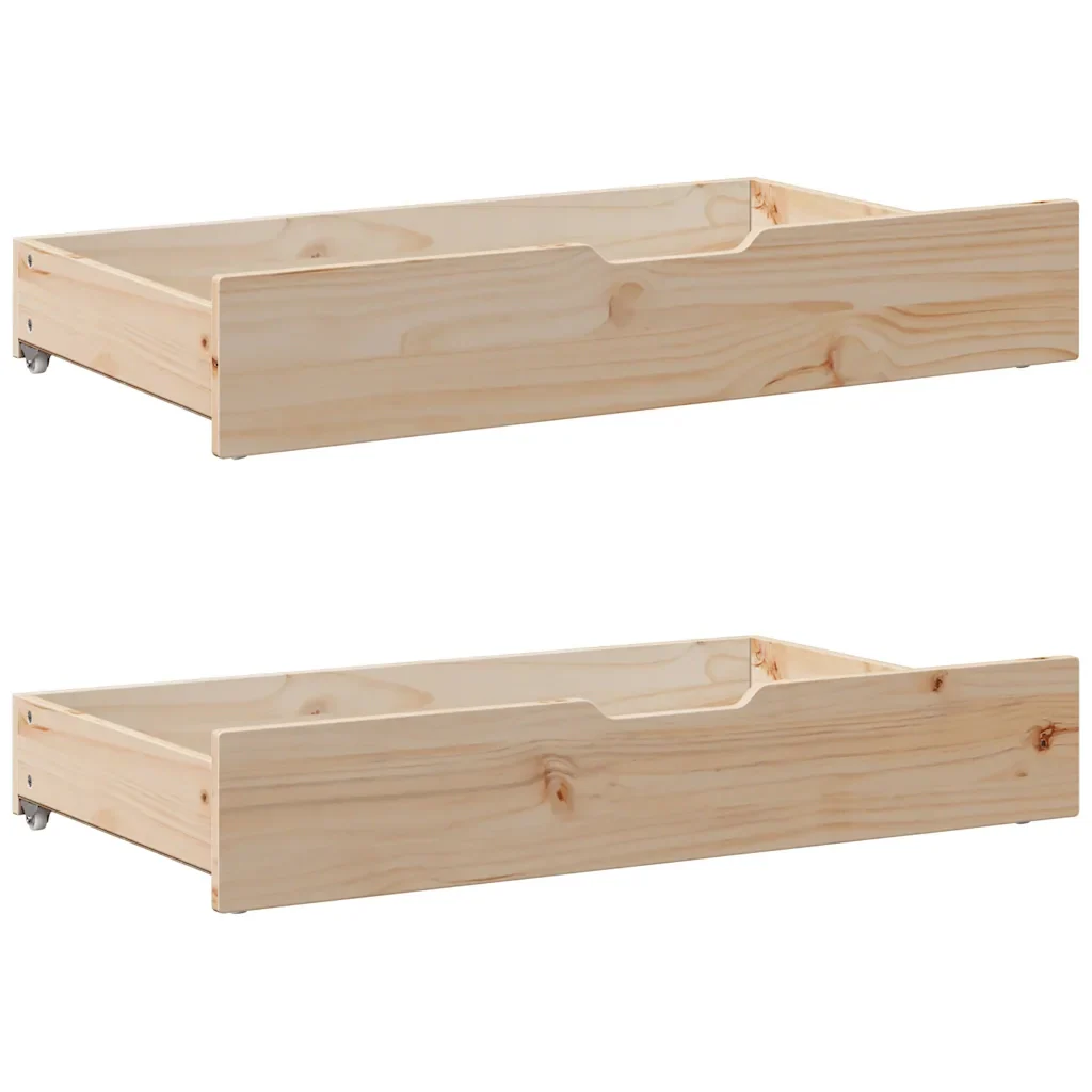 vidaXL Letto senza Materasso 90x190 cm in Legno Massello di Pino - Image 5
